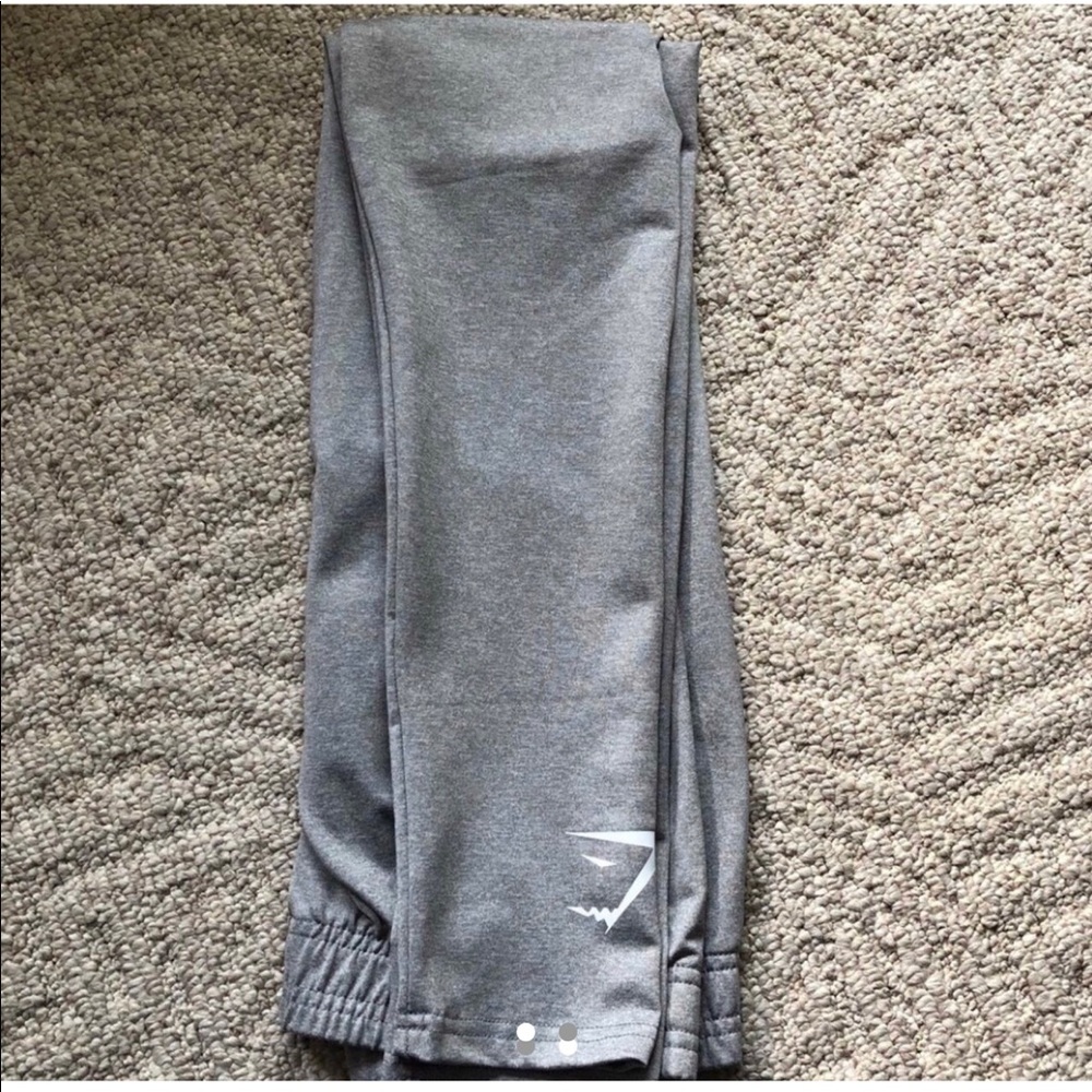 grey gymshark leggings in size MEDIUM!